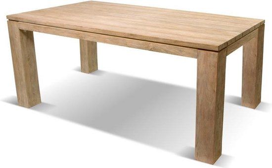 Hartman Sculpture teak tuintafel 180x100xH77 cm