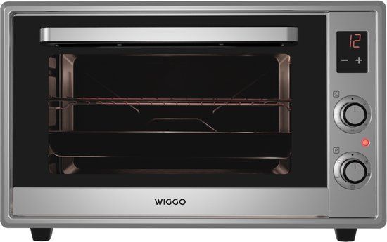 Wiggo WMO-E657(X) Mini Oven - 60 CM - 65L - 2000W - Stainless Steel - 5 Year Warranty