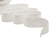 Furlanis Smile Band 40 mm x 20 m Kleur 101 zilver/crème