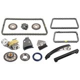 febi bilstein 108889 stuurkettingset voor nokkenas en oliepomp, 1 stuk | Compatibel met: SUZUKI BALENO, BALENO Kombi, BALENO Schrägheck, GRAND VITARA I, GRAND VITARA I Geländewagen offen