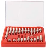 Merkloos / Sans marque Wan GmbH Meetklok Punten - Meetaccessoires Set - Precisie Metingen - Roestvrij Staal - 001 Mm Nauwkeurig - Zilver