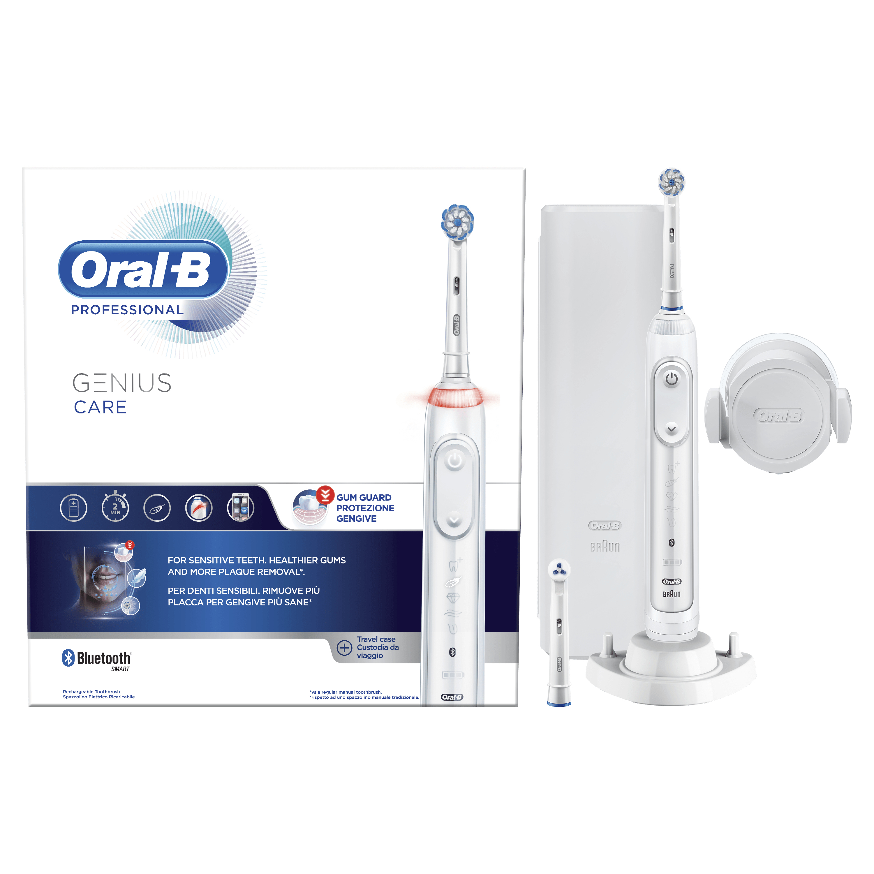 Oral-B Professional GeniusCare Elektrische Tandenborstel Voor Gevoelige Tanden