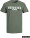 JACK&JONES JWHCORP LOGO TEE PLAY2 SS O-NECK SN Heren T-shirts Agave Green L