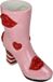 HD Collection Vaas Boot Lips Aardewerk Multi 19.5x8.5x23cm
