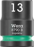 Wera 05005504001 8790 B Impaktor dopsleutelinzetstuk met 3/8 inch aandrijving, 13 x 30 mm