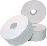 Europroducts 123toilet Jumbo toiletpapier 2-laags wit tissue 380 meter - 6 rollen