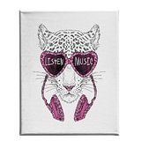 Homemania Muurfoto, Feline-dieren, voor woonkamer, slaapkamer, meerkleurig, 45 x 3 x 70 cm, HM20KNV45 x 70 – 65, polyester, hout