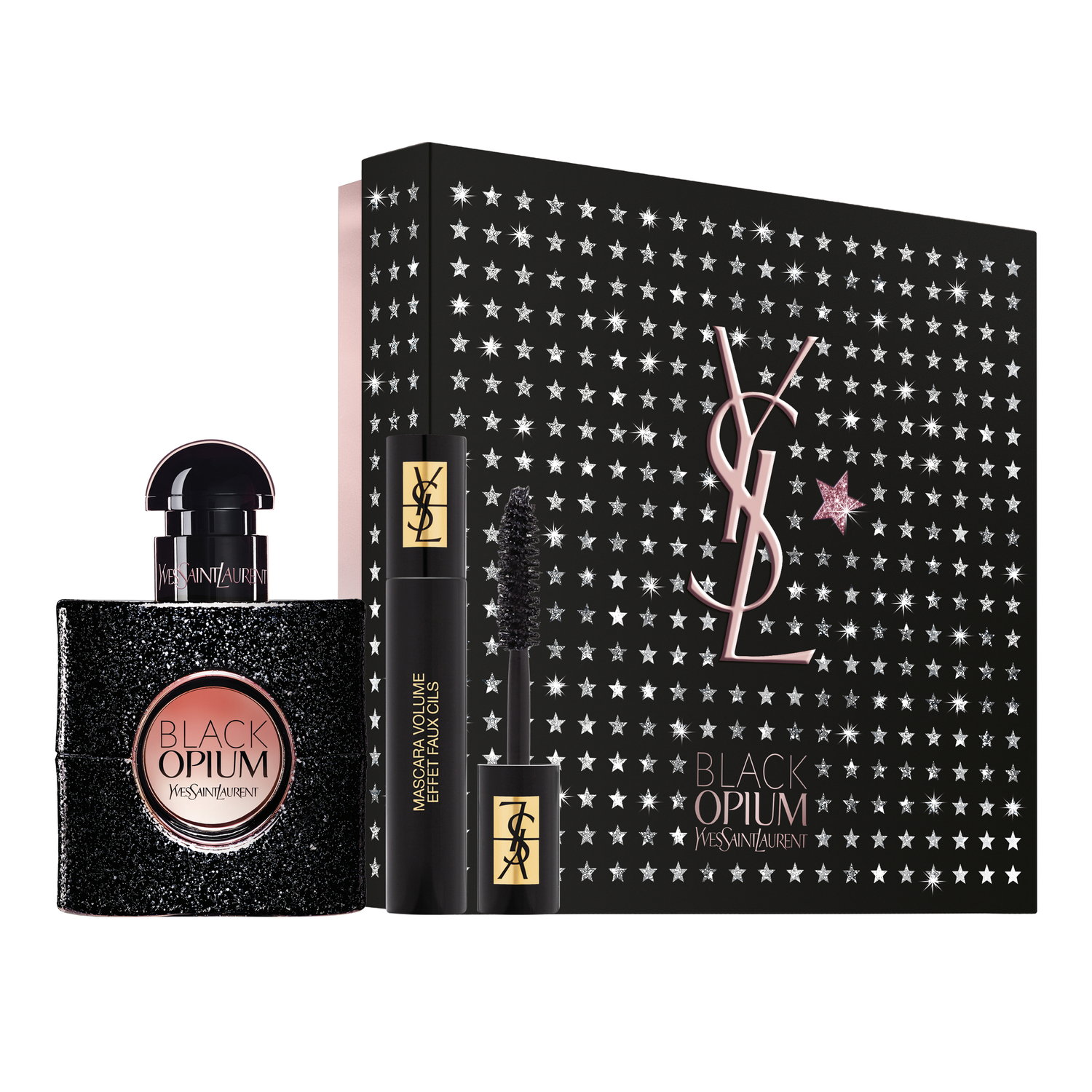 Yves Saint Laurent Opium Black EdP 90ml + Mini Mascara Geurset