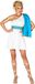 WIDMANN MILANO PARTY FASHION W Griekse godin kostuum, dames, effen, 2642, wit, M