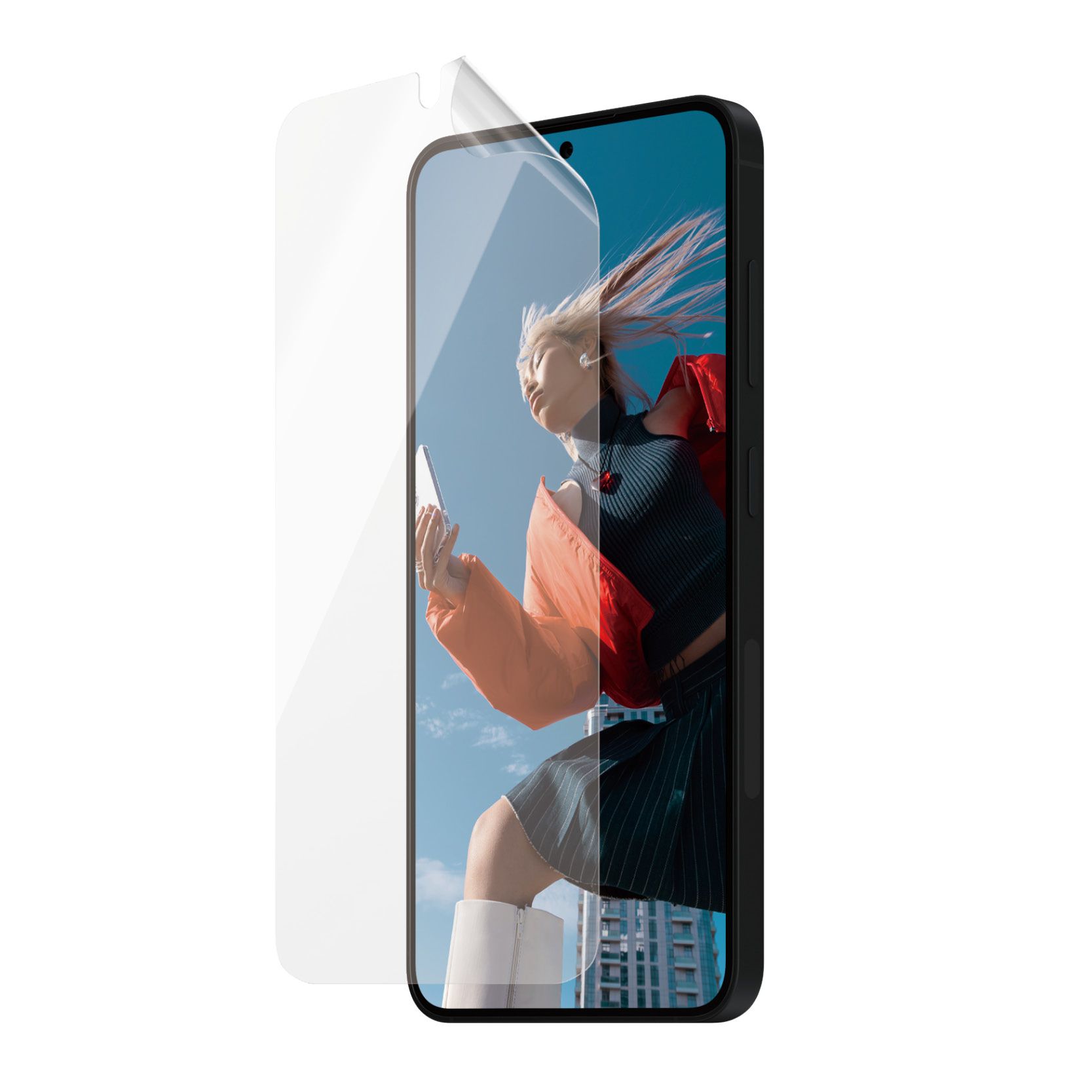 PanzerGlass Ultra Wide Fit D3O PET-Folie Screen Protector for Samsung Galaxy S24