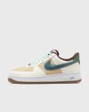 Nike Air Force 1 Retro QS "Easter" - Unisex Sneakers - Wit/Blauw/Mint - Leer/Rubber - Maat 38.5