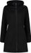 CMP Dames Parka Zwart Polyester Waterafstotend Herfst/Winter 2025 Maat 48