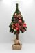 Versierde dennenboom, kleine kunstkerstboom met sieraden