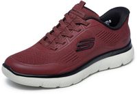 Skechers Heren Slip-ins Summits Leyter Sneaker 233047 BURG Rood