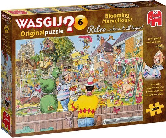 Wasgij Retro Original 6 Het Groeit Als Kool Puzzel - 1000 stukjes - Unisex