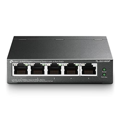 Tp-Link Tp-Link Tl-Sg1005P 5-Port Gigabit Poe Switch