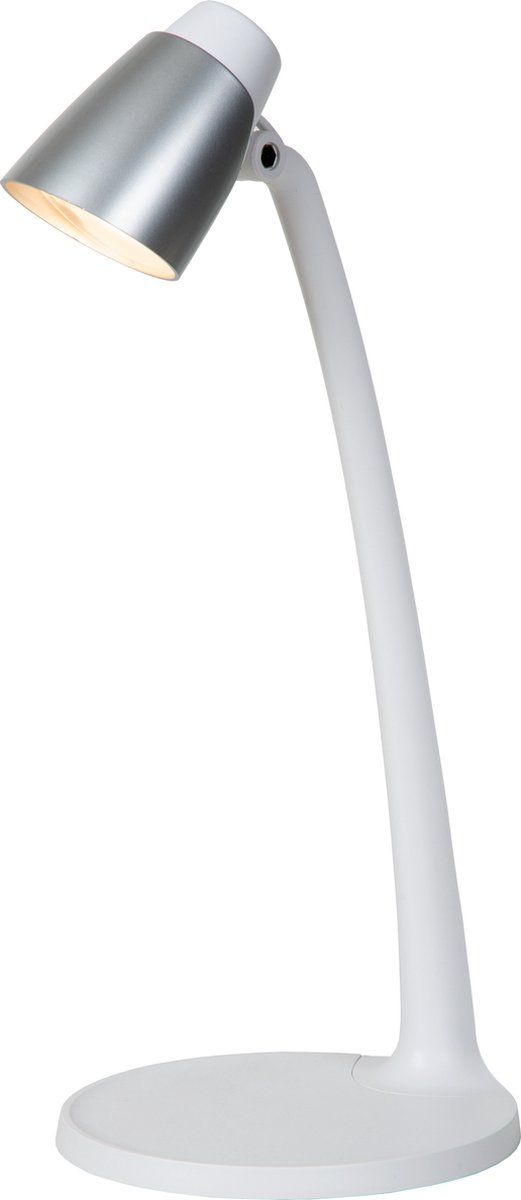 Lucide Ludo Bureaulamp - LED - 4.5W - Wit