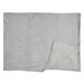 HOME DECO FACTORY TX0113 Microfiber Blanket Light Gray 120x150 cm