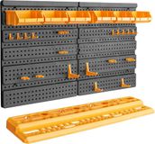 vidaXL Gereedschapswand 26 gereedschapshouders 646x385 mm polypropeen