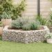 vidaXL Gabion plantenbak verhoogd zeshoekig 200x173x40 cm