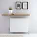 Hudson Reed Radiateur à panneaux convecteur Type 21 (T21) Horizontal design plat - Blanc | 80cm x 60cm - 1039 Watt | Merus