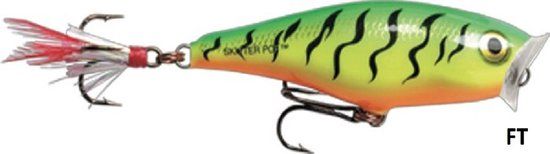 Rapala Skitter Pop Firetiger 5cm - RA5810500