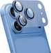 Rosso Camera Protector Geschikt voor Apple iPhone 18 Pro Max | Volledige Camerabescherming | Case Friendly | Ultra Dun Glas | Matched Licht Blauw