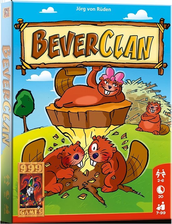 999 Games Beverclan - Kaartspel