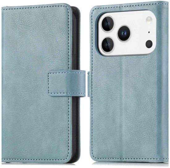 imoshion Luxe Bookcase - Lichtblauw - Apple iPhone 17 Pro