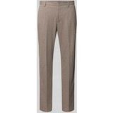 Pierre Cardin Modern Fit Casual Broek beige, Effen