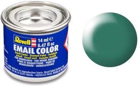 Revell #365 Patina Green - Satin - RAL6000 - Enamel - 14ml Paint Pot