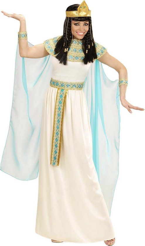 Widmann Egypte Cleopatra Kostuum - Maat 116 - Carnaval Verkleedkleding