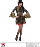 Finidi Gothic vampierskostuum voor dames, maat 38-40, voor Halloween carnaval