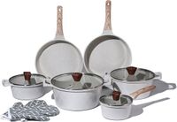 Royal Swiss® Pannenset Inductie 12-delig Aluminium Beige