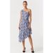 IRO Paris Robe Nahia Multico Bleu Taille : 36