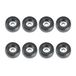 Adam Hall Hardware 4900 M8 AH - set van 8 rubberen voetjes 25 x 11 mm zwart in zak