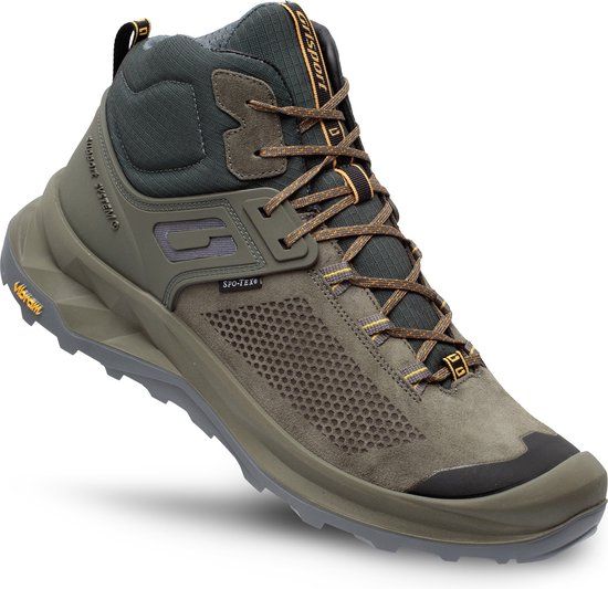 Grisport Discovery Mid Unisex Wandelschoenen - Groen