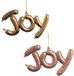 Kurt S. Adler Plastic ballon joy 2A 7,5 cm ornament
