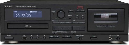 TEAC AD-850 cd-speler Zwart