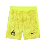 PUMA Olympique de Marseille 25/26 keepersshort voor Heren, Zwart/Geel, Maat S