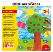 Eberhard Faber EF-578804 Vingerverf 100ml Geel Rood Blauw Groen