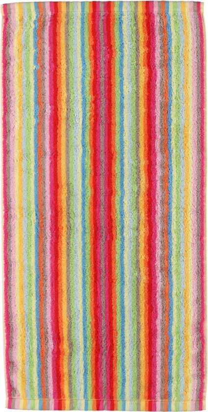 CawÃ¶ Lifestyle Streifen Handdoek multicolor 70x140 100% Katoen
