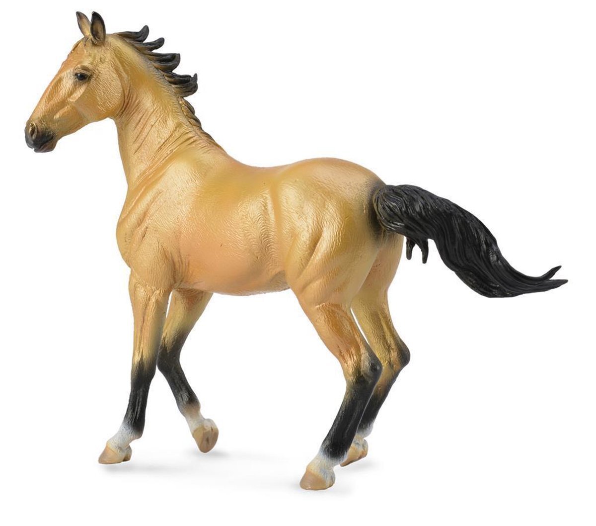 Collecta Paarden: Akhal-teke Merrie 16 Cm Felbruin