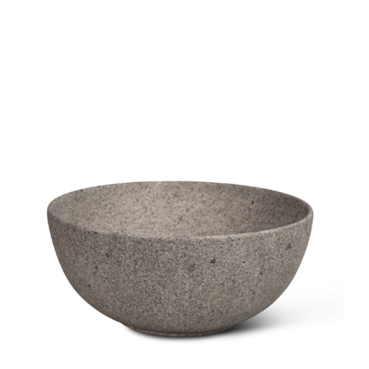 Globo T-Edge Ronde Waskom - 37x16 cm - Zonder Overloop - Peperino Grigio