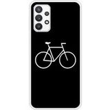Samsung Galaxy A32 Bike hipster verstevigd hoesje met sublimatie bedrukking