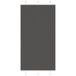 VidaXL Plissé rolgordijn 105x200cm polyester zwart