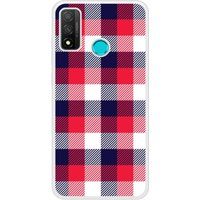 P Smart 2020 Tartan Tricolor Bedrukt siliconen hoesje