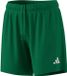 Adidas Entrada 26 Short Dames - Maat XL - Donkergroen/Wit