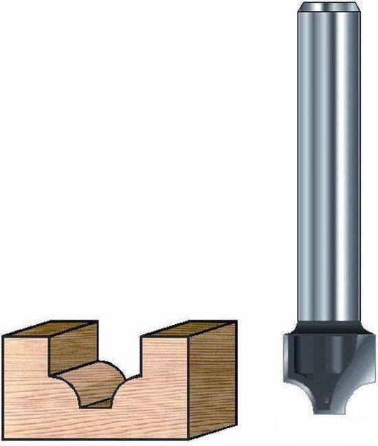 ENT Kwartrondprofielfrees HM R4 kolf 8mm - 7912760