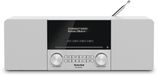TechniSat DIGITRADIO 3 - Radio personnelle - DAB+, FM - Acier inoxydable, Blanc